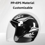 Helmet Open Face Flame - Image 10