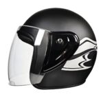 Helmet Open Face Flame - Image 2