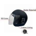 Helmet Open Face Matte - Image 4