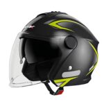 Helmet Open Face Double Lens