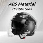 Helmet Open Face Double Lens - Image 10
