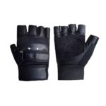 Gloves Half-Finger Leather