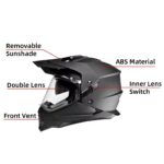 Helmet Dual Sport VGV Matte - Image 4