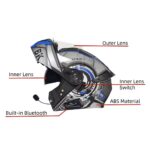 Helmet Flip-Up Bluetooth - Image 5