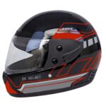 Helmet Full Face BK Stripe