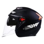 Helmet Open Face Retro BK